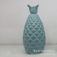 Pot de rangement en céramique pour biscuits en forme d'ananas