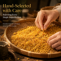 Teh Herbal Bunga Osmanthus Kering Halal - Aroma Intens, Teh Mekar, Minuman Kesehatan, Bahan Baku Sirup