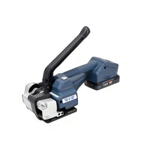 Máquina Flejadora Eléctrica Semiautomática Portátil V1 con Correa y Herramienta de Soldadura por Fricción - Product Image 1