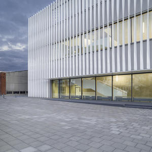 Façade à lamelles décoratives pour la conception extérieure des centres d'<span class=keywords><strong>exposition</strong></span> - Product Image 2