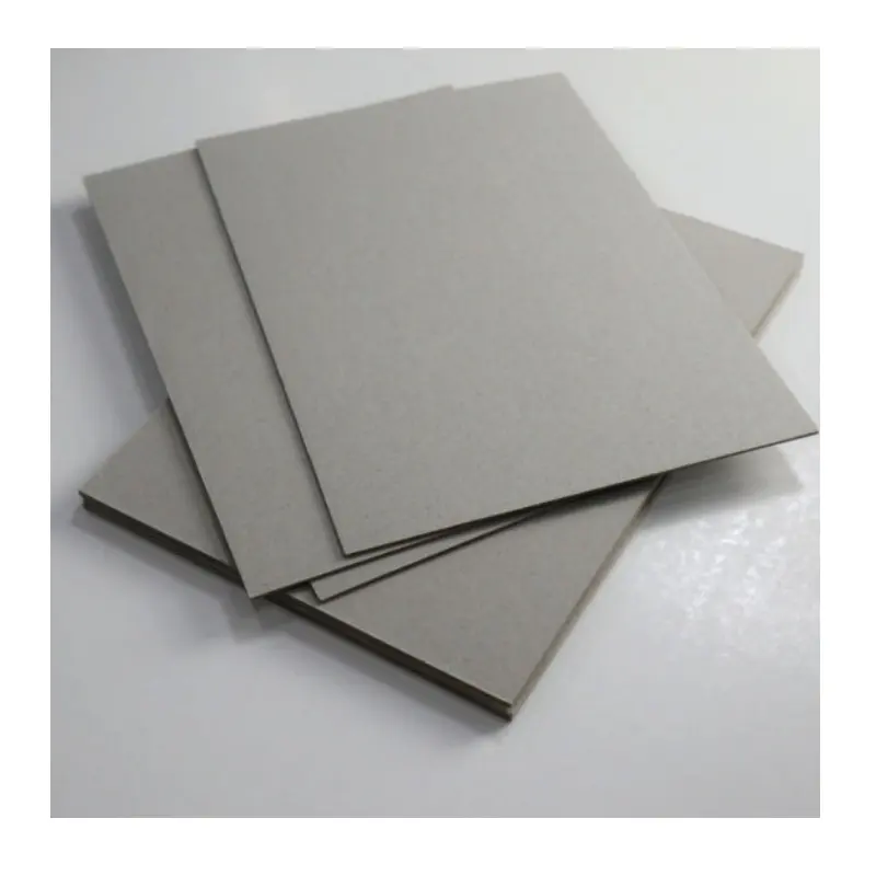 China hochwertige graue Karton-Chipskarton 700 * 1000 mm Kartonblatt für Profilmappe
