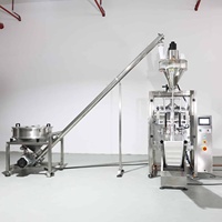 Machine de remplissage alimentaire automatique haute précision pour sachets de farine de semoule, d'avoine et de sarrasin sans gluten avec vis doseuse