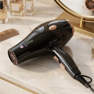 Secador de pelo doméstico con luz azul, iones negativos, cuidado del cabello, alta velocidad de viento, aire frío y caliente, secado rápido, para uso en salón y hogar - Product Image 5