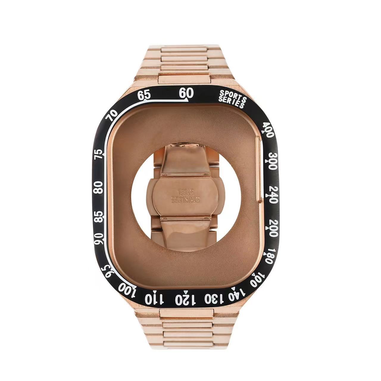rose gold black
