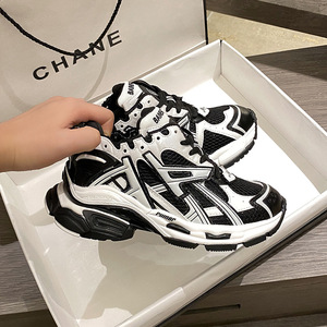 2024 estate Torre Casual per coppie comode scarpe da corsa traspiranti con suola spessa nuove stringate Colorblock