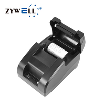 Sistemas POS para Restaurantes ZYWELL, Impresora Térmica de Recibos de 58 mm, Impresora de Facturas con USB y Wifi de 58 mm