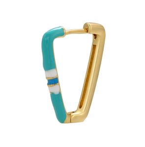 Orecchini Creativi <span class=keywords><strong>a</strong></span> Forma di Macaron Ovali <span class=keywords><strong>a</strong></span> U, Freschi e Dolci, Cerchi Colorati Arcobaleno - Product Image 4