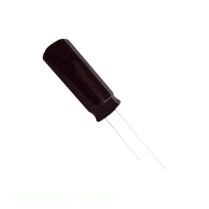 Distribuidor Autorizado: Condensador de Aluminio CAP ALUM 240UF 20% 50V RADIAL TH EGXF500ELL241MJ16S 240 uF de Montaje a Través de Orificio - Product Image 1