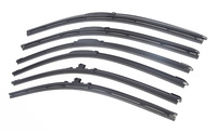 Adaptador de Escobilla Limpiaparabrisas Reemplazable con Recubrimiento de Grafito y Caucho Natural Premium OEM para RAV4, Ford F-150, CR-V, A3, A4