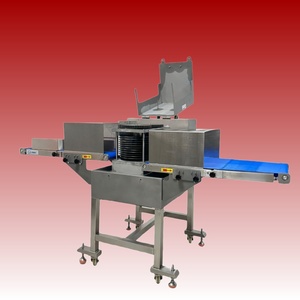 เครื่องแปรรูปเนื้อสัตว์แบบ<span class=keywords><strong>สาย</strong></span>พานลำเลียงต่อเนื่อง เครื่องหั่นเนื้อไก่ เนื้อหมู เนื้อวัว สำหรับโรงงานอาหาร - Product Image 4