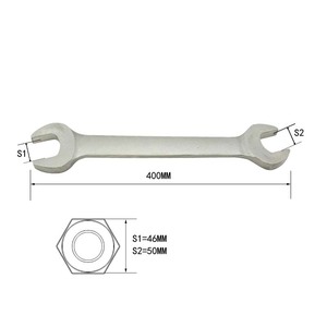 Chiave a Forchetta Doppia in Acciaio Inox 304 Fai-da-Te OEM 46*50mm per Installazione Mobili Porte e Finestre - Product Image 1