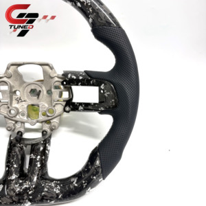 Volante de Fibra de Carbono Forjado para <span class=keywords><strong>Ford</strong></span> <span class=keywords><strong>Mustang</strong></span> GT V6 EcoBoost <span class=keywords><strong>Shelby</strong></span> GT350 GT500 2015 2016 2017 2018 2019 2020 <span class=keywords><strong>2021</strong></span> 2022 2023 - Product Image 3
