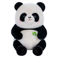 Peluche Panda Brodé Super Doux pour Princesse, Rembourrage Coton PP, Anti-Stress, Souvenir de Voyage, Cadeau pour Enfants