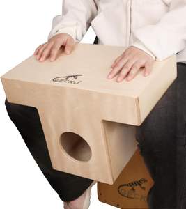 Gecko <span class=keywords><strong>Travel</strong></span> Cajon Box Drum Instrumento de percusión Wood Clap Box <span class=keywords><strong>Bongo</strong></span> Instrumento musical profesional Caja portátil Tambor para campamento - Product Image 6