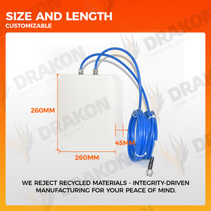 Anten Bảng điều khiển định hướng 1710-2700MHz 14dBi cho đầu nối Công suất tối đa 100W cho các mô-đun truyền dẫn không dây - Product Image 6