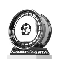 Jantes de voiture forgées en chrome triple noir de 19 pouces 5X112 pour Mercedes Benz 560sec Maybach AMG Classe S CLS CLA Classe E GLB GLA