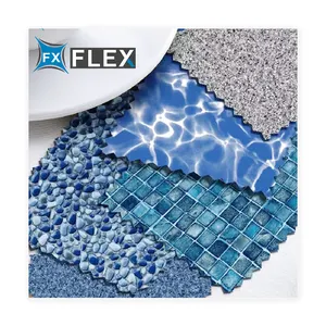 FLFX yüksek kalite yuvarlak havuz gömlekleri 2.0MM yüzme havuzu PVC branda rulo