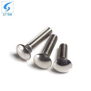 Perno de Carrocería de Acero Inoxidable 304 M6 M8 M10 M12 con Cabeza Redonda y Cuello Cuadrado GB12 para la Industria de la Construcción Metálica - Product Image 2