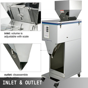 Sản phẩm mới điện hạt bột có trọng lượng máy chiết rót/bán tự động Ngô đậu đỏ Hazelnut Máy chiết rót - Product Image 4