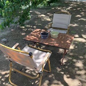Kermit Folding Chair Outdoor Camping <b>BBQ</b> Chair Iron Oxford Cloth 51x50x76 Portable Picnic Beach Chair - Product Image 1