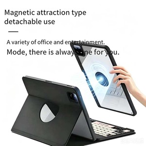 Staccabile a 360° °   Custodia con Tastiera Magnetica Rotante per Wei MatePadPro -<span class=keywords><strong>11</strong></span> pollici 2022-2024, Protezione e Ricarica <span class=keywords><strong>Tablet</strong></span> - Product Image 2