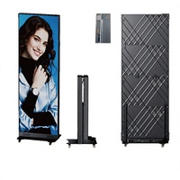 Display LED Portatile P2.0 Pieghevole, Schermo Pubblicitario Digitale Mobile per Chioschi e Negozi, Qualità Superiore