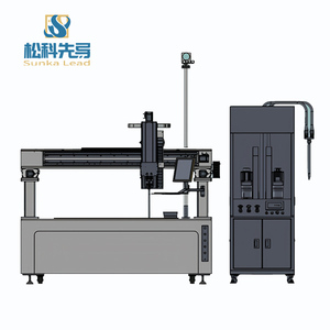 เครื่องจ่ายกาวแผ่นระบายความร้อนแบตเตอรี่ความแม่นยำสูงสำหรับแพ็คแบตเตอรี่เครื่องจักรโรงงานผลิต - Product Image 4