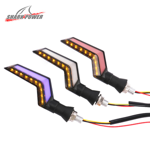 Requin Puissance <span class=keywords><strong>Moto</strong></span> Refit Pièces Personnalisé Dernière Led Mini Indicateur Côté Corps Signal Lampe Pour <span class=keywords><strong>Moto</strong></span> <span class=keywords><strong>Suzuki</strong></span> Dr - Product Image 3