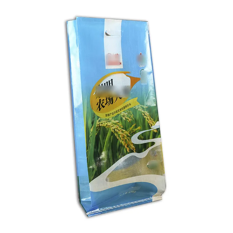 도매 공급 중국 쌀 포장 가방 25 50 Kg Pp 짠된 포장 가방