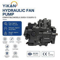 Pompe à ventilateur hydraulique D65PX-15 pour bulldozer Komatsu D65, compatible avec D65EX-15 708-1S-00240 708-1S-00460
