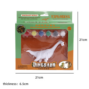 Creatività classica dinosauro modello di acquerello capacità di <span class=keywords><strong>disegno</strong></span> giocattolo di colore cognizione fai <span class=keywords><strong>da</strong></span> te <span class=keywords><strong>disegno</strong></span> giocattolo per bambini ragazzi ragazze - Product Image 6