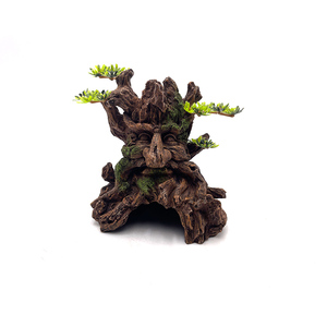 Ornement d'<span class=keywords><strong>aquarium</strong></span> en résine, maison de hobbit, grotte de cachette, décoration paysagère pour <span class=keywords><strong>aquarium</strong></span> - Product Image 5