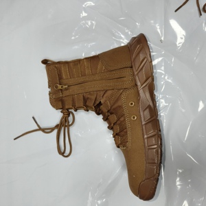 Botas Tácticas HKSF TSB01 para Deportes al Aire Libre, Ultraligeras, Color Marrón Desierto, con Cierre Lateral, Disponibles en Negro, Caqui y Verde, Stock CN HEB - Product Image 2