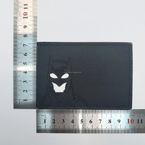 Avrupa amerikan gençlik ince sınır ötesi tasarım ile kart tutucu erkek deri yatay cüzdan promosyon ve iş hediye - Product Image 6