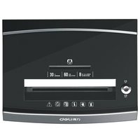 Trituradora de Papel de Alta Seguridad Deli 9919 de 7 Niveles, Trituradora de CD/Tarjetas/Documentos de Gran Capacidad de 30L, 60 Minutos de Funcionamiento Continuo, Corte Horizontal de 1*5 mm