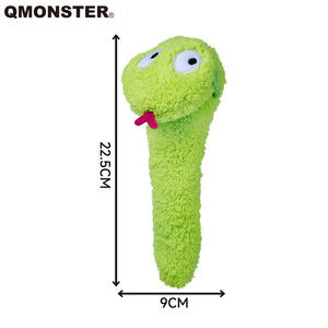 Đồ chơi thú bông QMONSTER G Yellow Pikmin Furry Zoo Fengrong có tiếng kêu, giấy bền, đồ chơi nhai và phát ra âm thanh dành cho chó nhỏ và trung bình, trẻ em, sản xuất tại Trung Quốc - Product Image 6