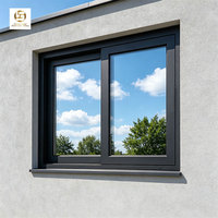 Aluminiumfenster für Wohngebäude NFRC AS2047 Unzerbrechliches Glasfenster für Bürokomplexe 	 Schiebefenster Wasserdicht