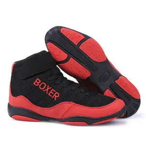 New Design boxing shoes Rubber outsole breathable Wrestling shoes Women wrestling costume shoes for wrestling