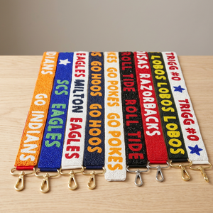 Correa de Bolso Personalizada con Cuentas, Logotipo y Nombre, Correa de Hombro para Bolso, Accesorio de Moda Deportiva, Fabricante Mayorista OEM - Product Image 1