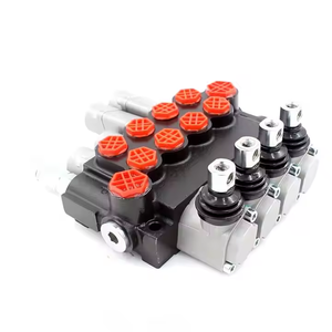 Válvula de Control Direccional Hidráulica Monobloque Manual de 4 Vías P40-G12-G38 |   Solución Confiable de Control Hidráulico - Product Image 3