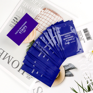 Tiras Blanqueadoras de Dientes Instantáneas Personalizadas Sin Peróxido, Marca Privada, Color Morado V34 + Pap - Product Image 5