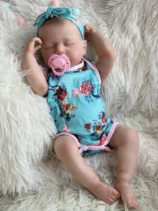 Poupée bébé <span class=keywords><strong>reborn</strong></span> fille nouveau-née <span class=keywords><strong>en</strong></span> <span class=keywords><strong>silicone</strong></span> pleine grandeur noire R&B Inch, poupée jumelle garçon réaliste - Product Image 3