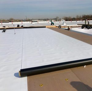 Membrana Impermeable Reforzada con TPO de 1.2mm, 1.5mm, 2.0mm, Lámina Impermeabilizante Resistente a los Rayos UV para Techos Expuestos, Color Blanco - Product Image 5