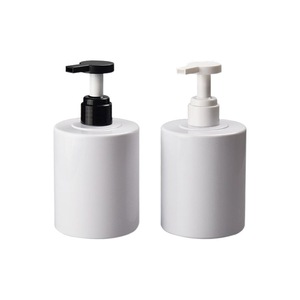 Yuanmai 500Ml White Pet Pump <b>Bottle</b> With Black Or White Pump Head For Lotion Shampoo Body Wash Travel Cosmetic <b>Bottle</b> - Product Image 5