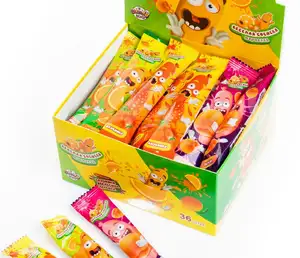 Small Instant Plastic Candy Chocolate Packet Bag 25g 75g 100g Pouch Plastic Food Fruit Snacks Stick Sachet Tea Candy Packaging