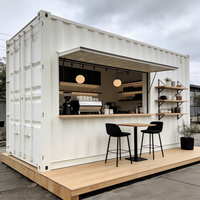 Maisonnette pliable, conteneur de cuisine, bureau préfabriqué, maison de camping, cabane portable pour hôtel et camping