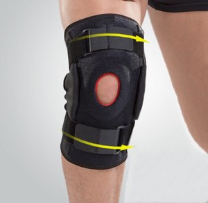Genouillère en néoprène et en silicone avec coussinets à ressort <span class=keywords><strong>GenouilleRe</strong></span> Produit de sécurité pour le fitness - Product Image 6