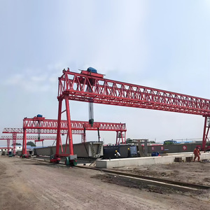 رافعة بناء جسور ثقيلة الحمولة 20-1000 طن بمحرك تحكم عن بعد أرضي للجسور السريعة/السكك الحديدية عالية السرعة - Product Image 4
