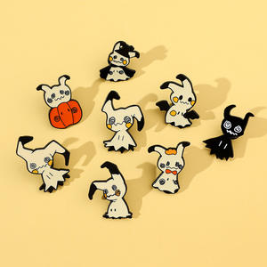 En gros Belle Bande Dessinée Pokemoned Métal Badge Accessoires Pins Enfants Cadeaux Vêtements Décoration Broche Alliage Dur Émail Pin - Product Image 1