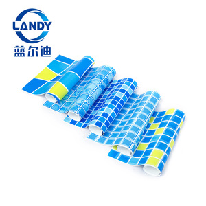 Landy PVC Oval Above Ground Pool <span class=keywords><strong>Liner</strong></span> Replacement UV Resistant Anti-Mildew Waterproof Inground Pool Liners for Sale Near Me - Product Image 1